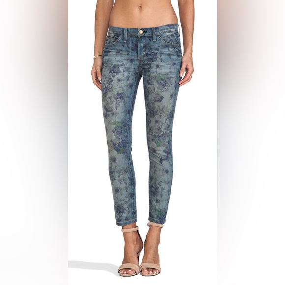 Current/Elliott The Stiletto Jeans - Burnt Floral - Picture 1 of 16